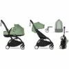 Babyzen YOYO2 Ultra Compact Complete 6+ Stroller With Bassinet & Rolling Bag Bundle - Black/Peppermint -Graco Store babyzen yoyo2 ultra compact complete 6 stroller with bassinet rolling bag bundle black peppermint 78
