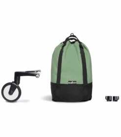 Babyzen YOYO2 Ultra Compact Complete 6+ Stroller & Rolling Bag Bundle - Black/Peppermint -Graco Store babyzen yoyo2 ultra compact complete 6 stroller with bassinet rolling bag bundle black peppermint 82 1