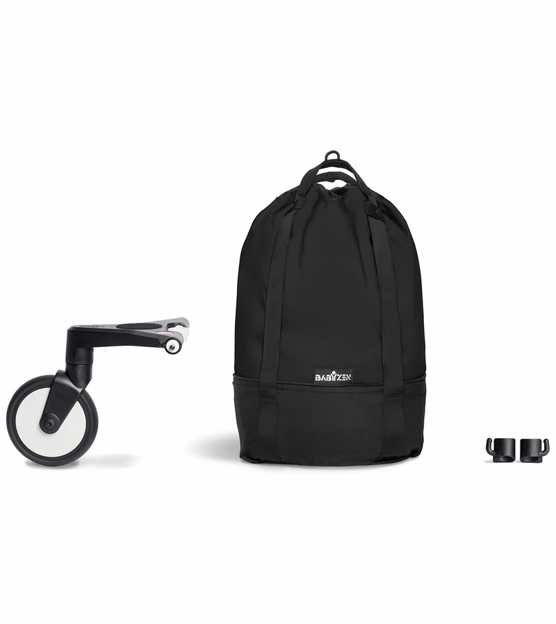 Babyzen YOYO2 Ultra Compact Complete 0+/6+ Stroller & Rolling Bag Bundle - White/Black 8 Babyzen YOYO2 Ultra Compact Complete 0+/6+ Stroller & Rolling Bag Bundle - White/Black - Image 6