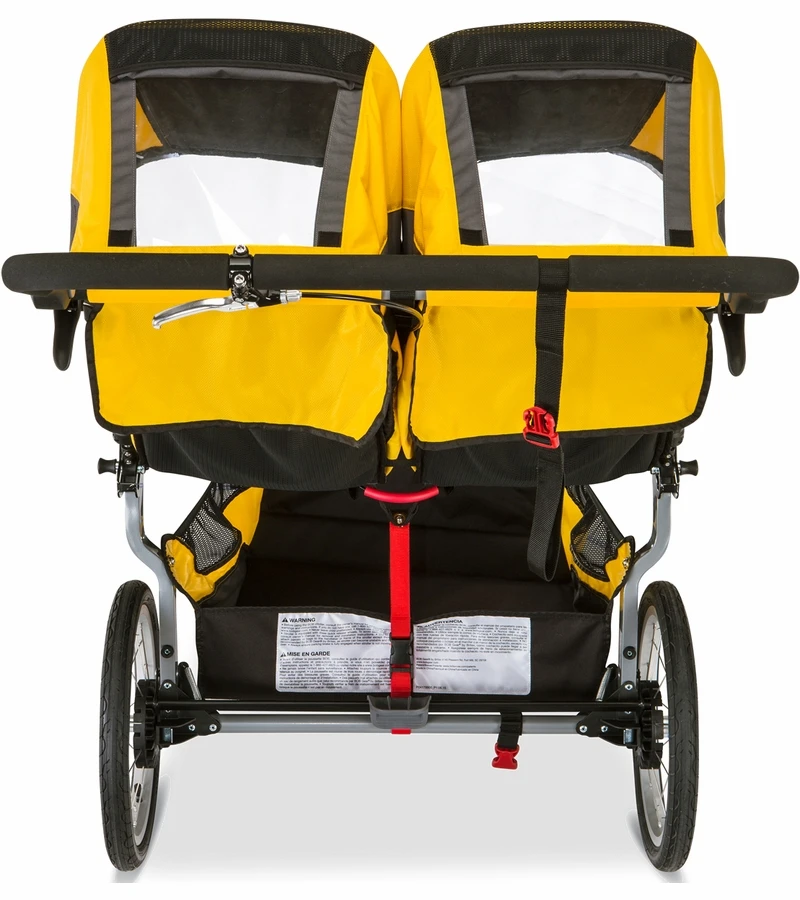 BOB 2017 / 2018 Ironman Duallie Double Jogging Stroller - Yellow 7 BOB 2017 / 2018 Ironman Duallie Double Jogging Stroller - Yellow - Image 5