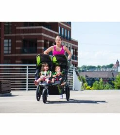 BOB 2017 / 2018 Revolution 2.0 Flex Duallie Double Jogging Stroller - Meadow -Graco Store bob 2017 2018 revolution 2 0 flex duallie double jogging stroller meadow 48