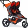 BOB 2017 / 2018 Revolution Flex 2.0 Duallie Double Jogging Stroller - Canyon