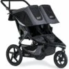 BOB 2019 Revolution Flex 3.0 Duallie Double Jogging Stroller - Graphite Black -Graco Store bob 2019 revolution flex 3 0 duallie double jogging stroller graphite black 39