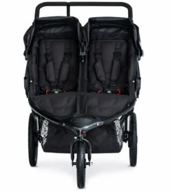 BOB 2019 Revolution Flex 3.0 Duallie Double Jogging Stroller - Lunar Black -Graco Store bob 2019 revolution flex 3 0 duallie double jogging stroller lunar black 48