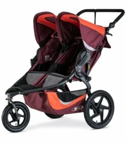 BOB 2019 Revolution Flex 3.0 Duallie Double Jogging Stroller - Sedona Orange -Graco Store bob 2019 revolution flex 3 0 duallie double jogging stroller sedona orange 52