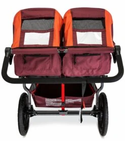 BOB 2019 Revolution Flex 3.0 Duallie Double Jogging Stroller - Sedona Orange -Graco Store bob 2019 revolution flex 3 0 duallie double jogging stroller sedona orange 56