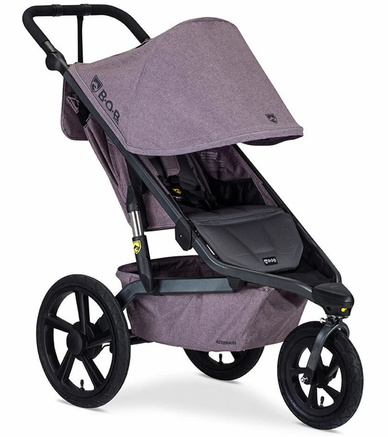 BOB Alterrain Jogging Stroller - Melange Lilac 5 BOB Alterrain Jogging Stroller - Melange Lilac - Image 3