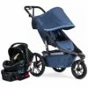 BOB Alterrain Pro Single Jogging Stroller + Britax B-Safe Ultra Gen1 Infant Car Seat Travel System Bundle - Blue/StayClean Gray -Graco Store bob alterrain pro single jogging stroller britax b safe ultra gen1 infant car seat travel system bundle blue stayclean gray 137