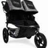 BOB Revolution Flex 3.0 Duallie Double Jogging Stroller - Lunar Black