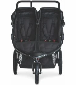 BOB Revolution Flex 3.0 Duallie Double Jogging Stroller - Lunar Black -Graco Store bob revolution flex 3 0 duallie double jogging stroller lunar black 126