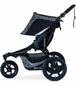 BOB Revolution Flex 3.0 Duallie Double Jogging Stroller - Lunar Black -Graco Store bob revolution flex 3 0 duallie double jogging stroller lunar black 129