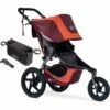 BOB Revolution Flex 3.0 Single Jogging Stroller Bundle - Sedona Orange -Graco Store bob revolution flex 3 0 single jogging stroller bundle sedona orange 41