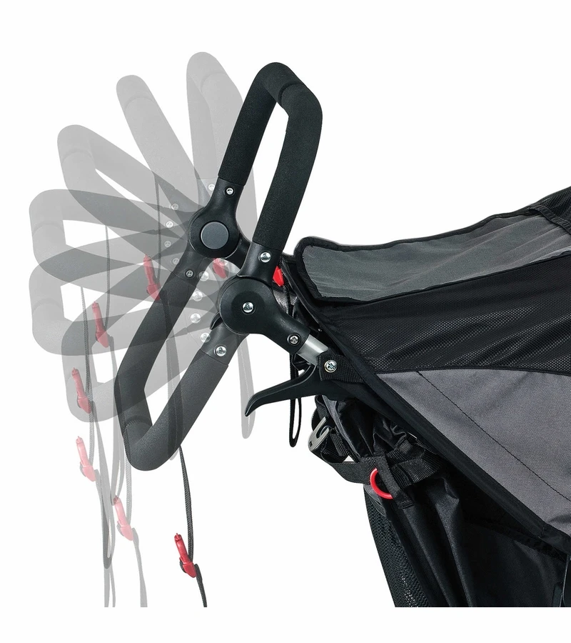 BOB Revolution Pro Jogging Stroller 2015 - Meadow/Black 6 BOB Revolution Pro Jogging Stroller 2015 - Meadow/Black - Image 4