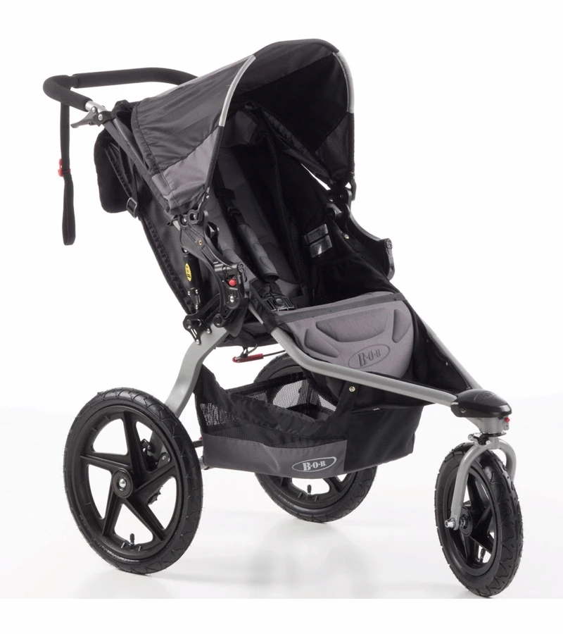 BOB Revolution SE Single Stroller - Black 3 BOB Revolution SE Single Stroller - Black