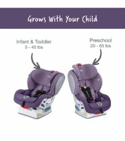 Britax Advocate ClickTight Convertible Car Seat - Purple Ombre (SafeWash) -Graco Store britax advocate clicktight convertible car seat purple ombre safewash 172