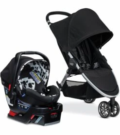 Britax B-Agile 3 & B-Safe 35 Elite Travel System - Cowmooflage