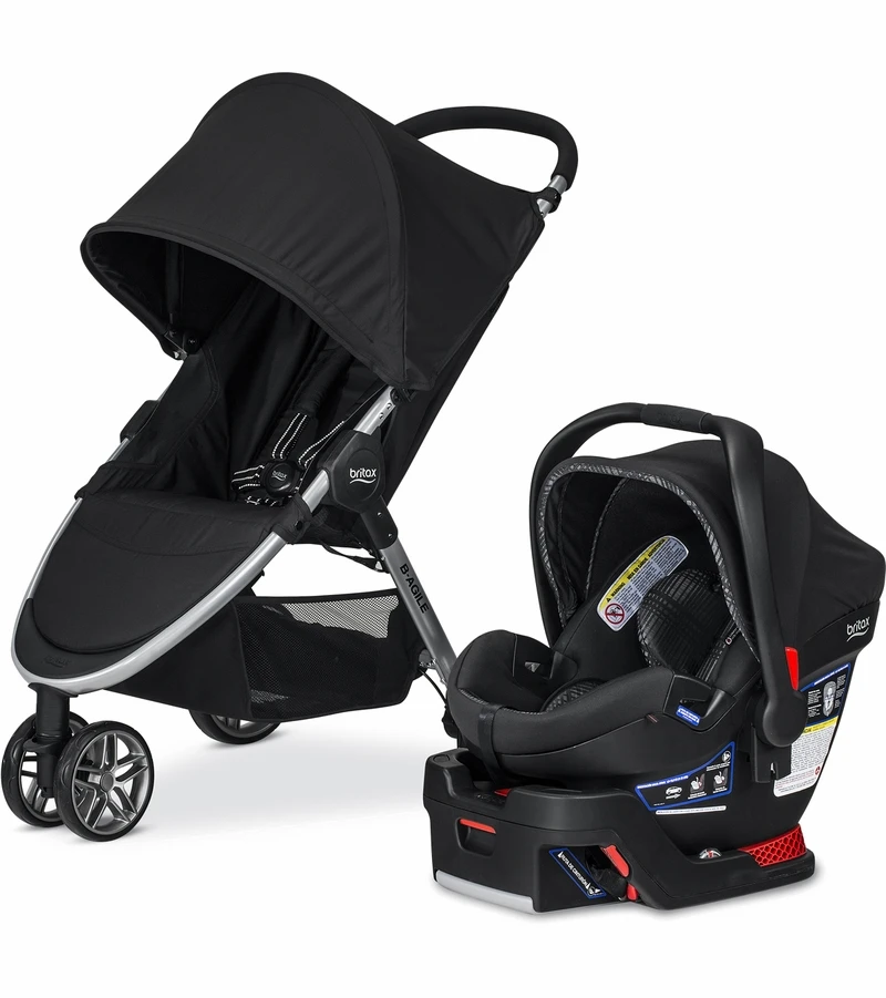Britax B-Agile 3 & B-Safe 35 Elite Travel System - Domino 4 Britax B-Agile 3 & B-Safe 35 Elite Travel System - Domino - Image 2