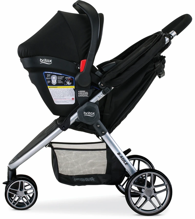 Britax B-Agile 3 & B-Safe 35 Elite Travel System - Domino 7 Britax B-Agile 3 & B-Safe 35 Elite Travel System - Domino - Image 5