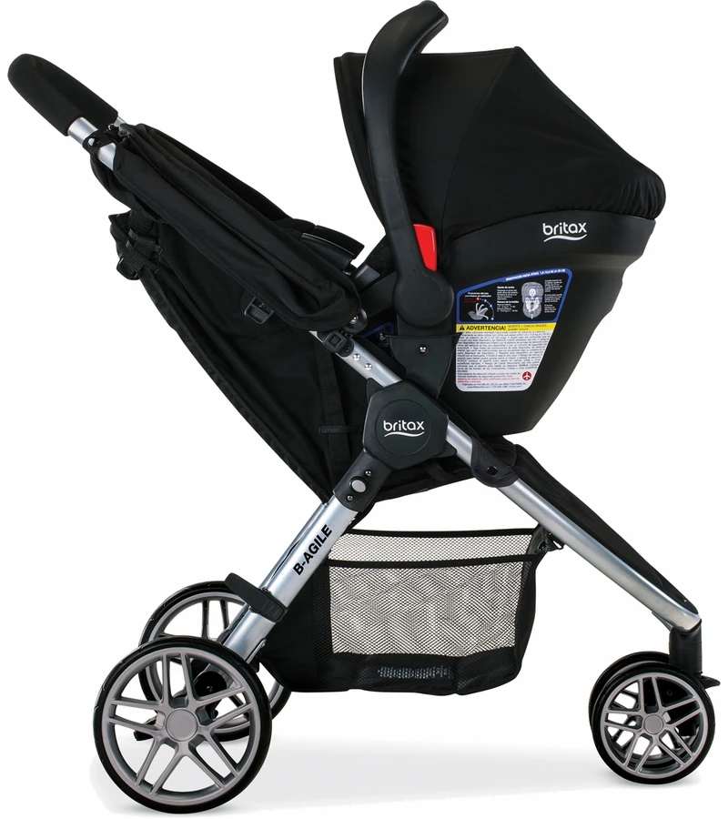 Britax B-Agile 3 & B-Safe 35 Travel System - Black 7 Britax B-Agile 3 & B-Safe 35 Travel System - Black - Image 5