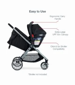 Britax B-Agile 3 & B-Safe Gen2 Travel System Bundle - Black / Eclipse Black -Graco Store britax b agile 3 b safe gen2 travel system bundle black eclipse black 32