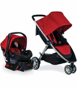 Britax B-Lively & B-Safe 35 Travel System - Cardinal
