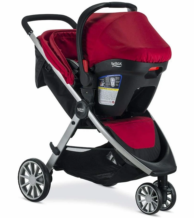 Britax B-Lively & B-Safe 35 Travel System - Cardinal 4 Britax B-Lively & B-Safe 35 Travel System - Cardinal - Image 2
