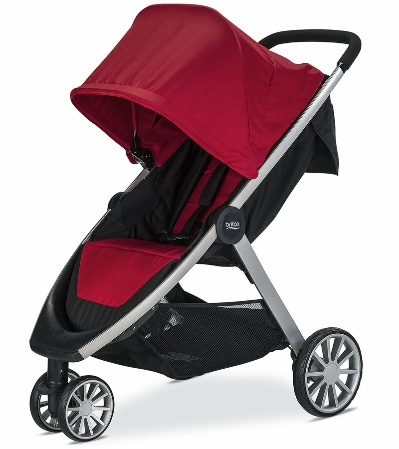 Britax B-Lively Stroller - Cardinal 3 Britax B-Lively Stroller - Cardinal