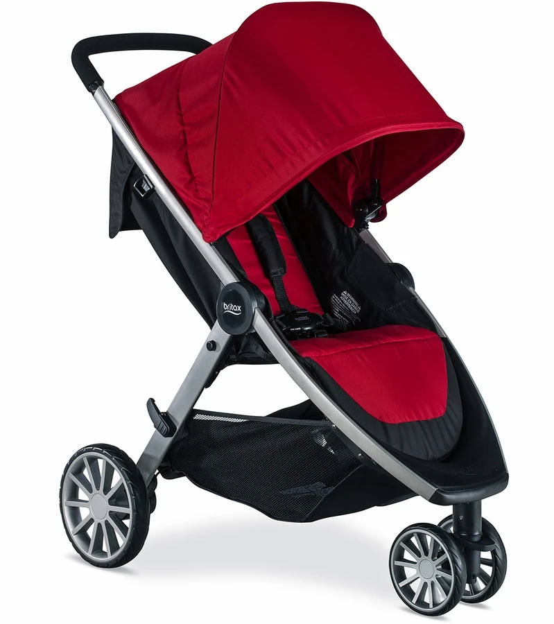 Britax B-Lively Stroller - Cardinal 4 Britax B-Lively Stroller - Cardinal - Image 2
