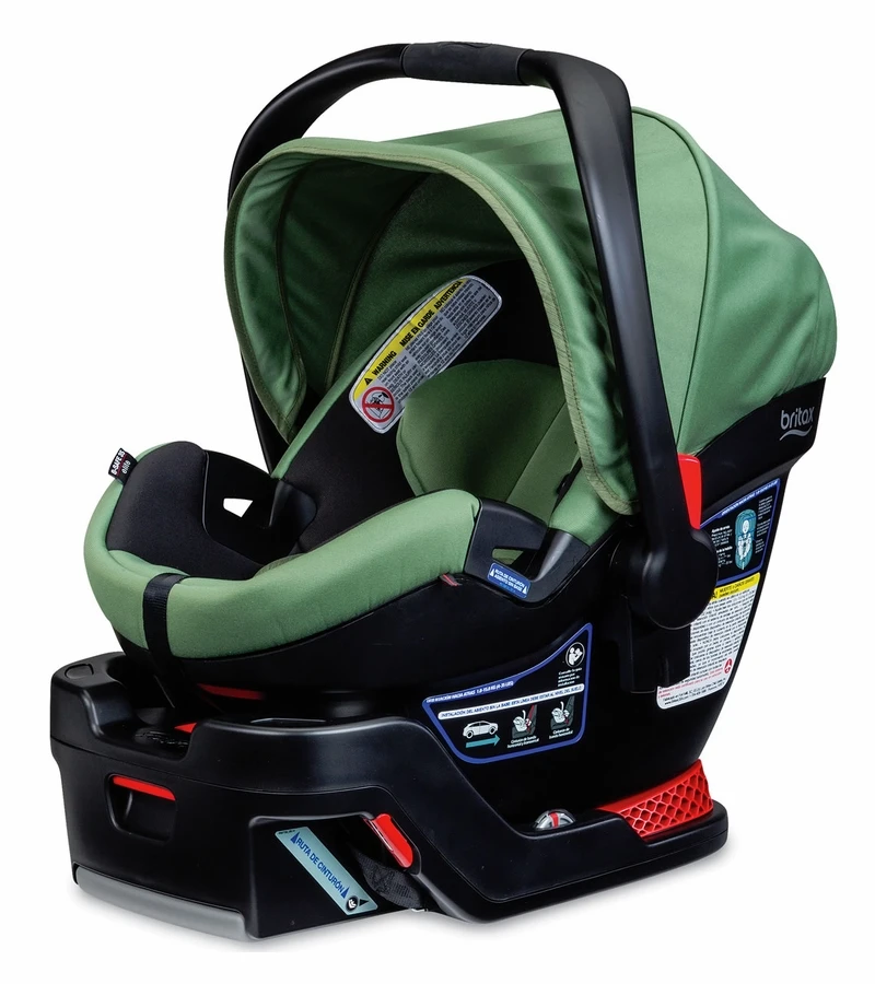 Britax B-Safe 35 Elite Infant Car Seat - Cactus Green 3 Britax B-Safe 35 Elite Infant Car Seat - Cactus Green