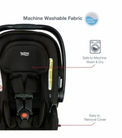 Britax B-Safe Gen2 FlexFit+ Infant Car Seat - Jet (SafeWash) -Graco Store britax b safe gen2 flexfit infant car seat jet safewash 183