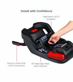 Britax B-Safe Gen2 FlexFit Lightweight Infant Car Seat - Cool Flow Gray -Graco Store britax b safe gen2 flexfit lightweight infant car seat cool flow gray 38