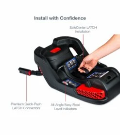 Britax B-Safe Gen2 Lightweight Infant Car Seat - Greystone (SafeWash) -Graco Store britax b safe gen2 lightweight infant car seat greystone safewash 33