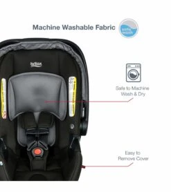Britax B-Safe Gen2 Lightweight Infant Car Seat - Greystone (SafeWash) -Graco Store britax b safe gen2 lightweight infant car seat greystone safewash 34