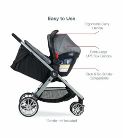 Britax B-Safe Gen2 Lightweight Infant Car Seat - Greystone (SafeWash) -Graco Store britax b safe gen2 lightweight infant car seat greystone safewash 36