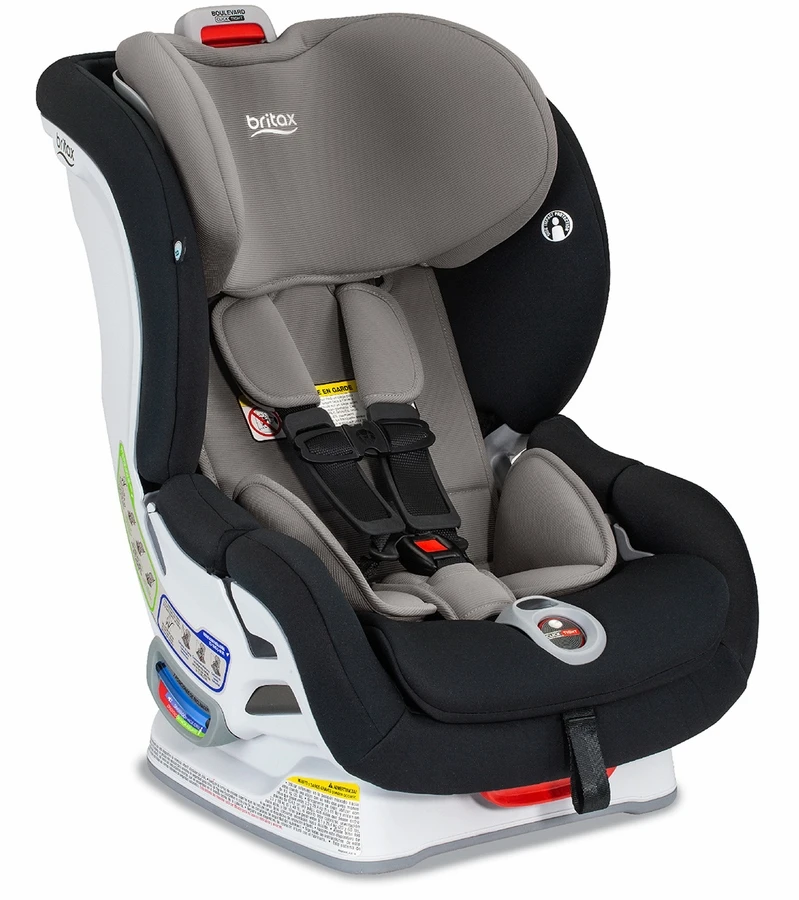 Britax Boulevard ClickTight Convertible Car Seat - Gray Contour (SafeWash) 3 Britax Boulevard ClickTight Convertible Car Seat - Gray Contour (SafeWash)