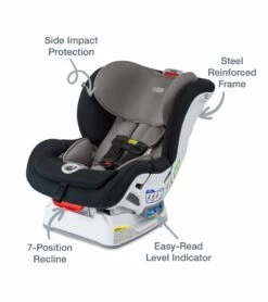 Britax Boulevard ClickTight Convertible Car Seat - Gray Contour (SafeWash) 13 Britax Boulevard ClickTight Convertible Car Seat - Gray Contour (SafeWash) -Graco Store britax boulevard clicktight convertible car seat gray contour safewash 158