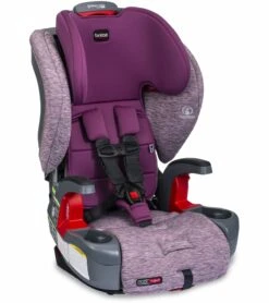 Britax Grow With You ClickTight Harness Booster Car Seat - Mulberry [New Version Of The Frontier]