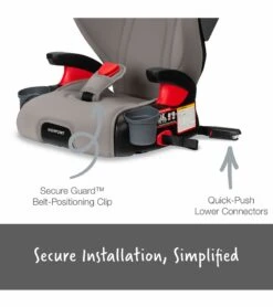 Britax Highpoint 2-Stage Belt Positioning Booster Car Seat - Gray Ombre -Graco Store britax highpoint 2 stage belt positioning booster car seat gray ombre 151