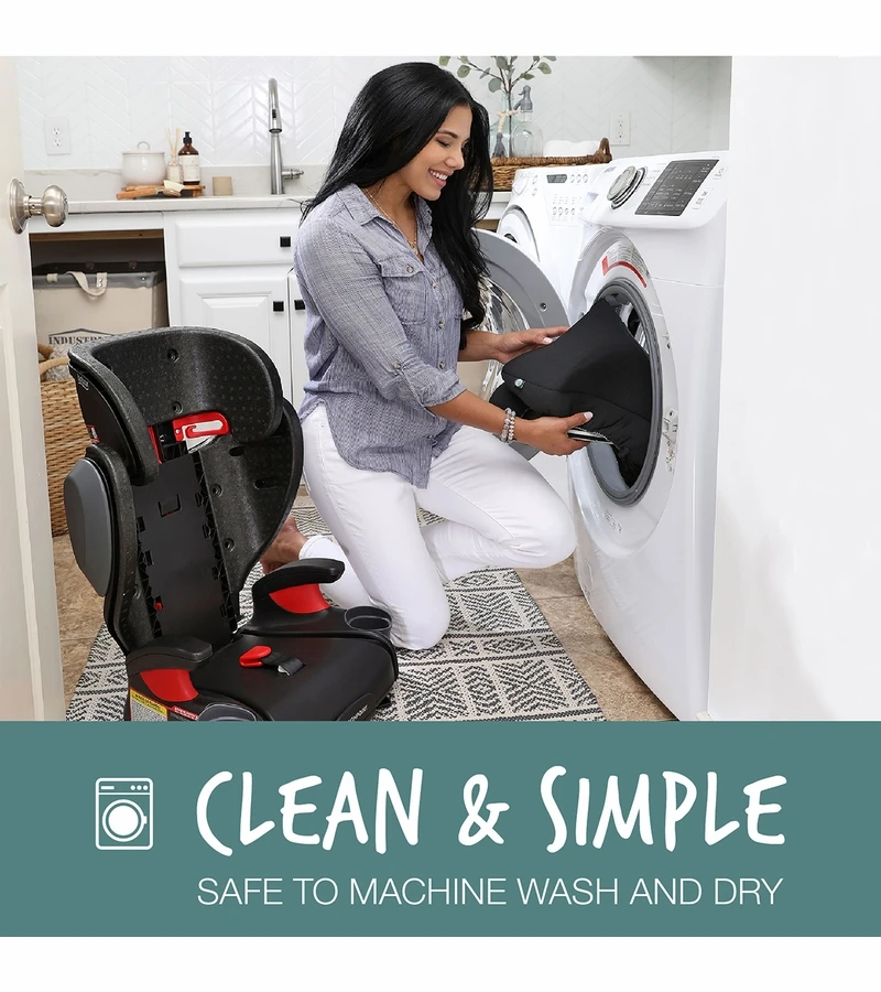 Britax Highpoint 2-Stage Belt Positioning Booster Car Seat - Green Ombre 9 Britax Highpoint 2-Stage Belt Positioning Booster Car Seat - Green Ombre - Image 7