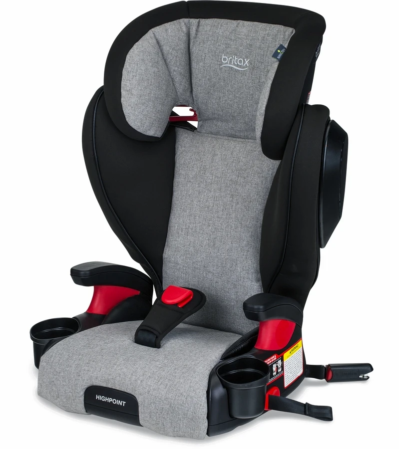Britax Highpoint High Back Belt Positioning Booster Car Seat - Nanotex (Moisture, Odor, And Stain Resistant Fabric) 4 Britax Highpoint High Back Belt Positioning Booster Car Seat - Nanotex (Moisture, Odor, And Stain Resistant Fabric) - Image 2