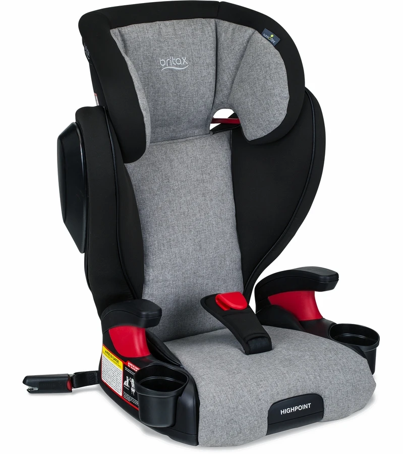 Britax Highpoint High Back Belt Positioning Booster Car Seat - Nanotex (Moisture, Odor, And Stain Resistant Fabric) 5 Britax Highpoint High Back Belt Positioning Booster Car Seat - Nanotex (Moisture, Odor, And Stain Resistant Fabric) - Image 3