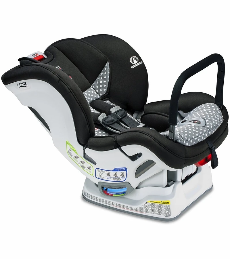 Britax Marathon ClickTight Anti-Rebound Bar Convertible Car Seat - Ollie 3 Britax Marathon ClickTight Anti-Rebound Bar Convertible Car Seat - Ollie