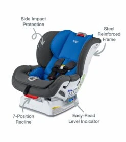 Britax Marathon Clicktight Convertible Car Seat - Mod Blue (SafeWash) -Graco Store britax marathon clicktight convertible car seat mod blue safewash 166