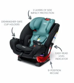 Britax One4Life ClickTight All-in-One Car Seat - Jade Onyx -Graco Store britax one4life clicktight all in one car seat jade onyx 9