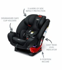Britax One4Life ClickTight All-in-One Car Seat - Onyx -Graco Store britax one4life clicktight all in one car seat onyx 9