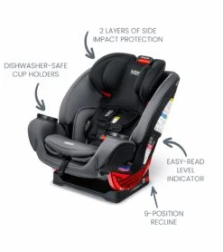 Britax One4Life ClickTight All-in-One Car Seat - Onyx Stone -Graco Store britax one4life clicktight all in one car seat onyx stone 9