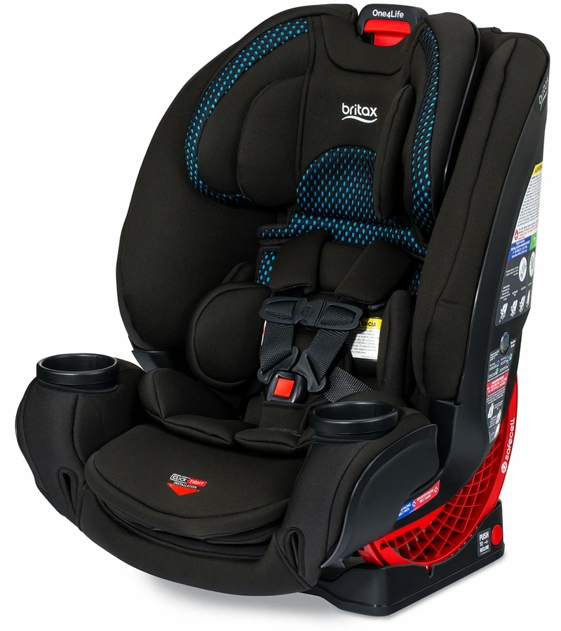 Britax One4Life ClickTight All-in-One Convertible Car Seat - Cool Flow Teal 5 Britax One4Life ClickTight All-in-One Convertible Car Seat - Cool Flow Teal - Image 3