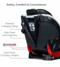 Britax One4Life ClickTight Anti-Rebound Bar All-in-One Convertible Car Seat - Clean Comfort -Graco Store britax one4life clicktight anti rebound bar all in one convertible car seat clean comfort 41