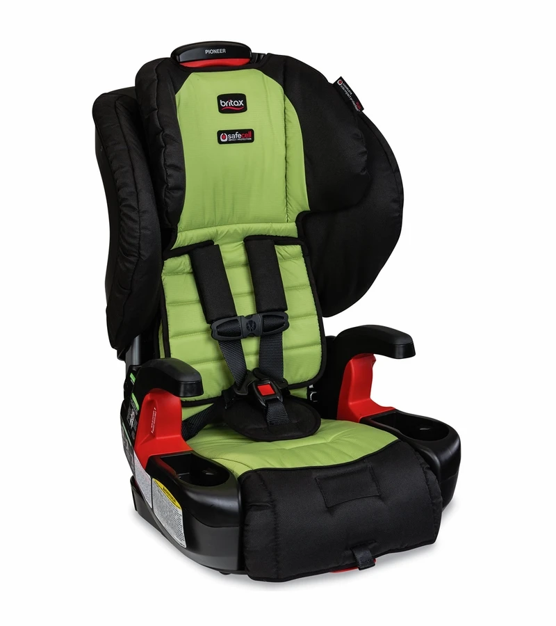 Britax Pioneer G1.1 Harness Booster Car Seat - Kiwi 3 Britax Pioneer G1.1 Harness Booster Car Seat - Kiwi