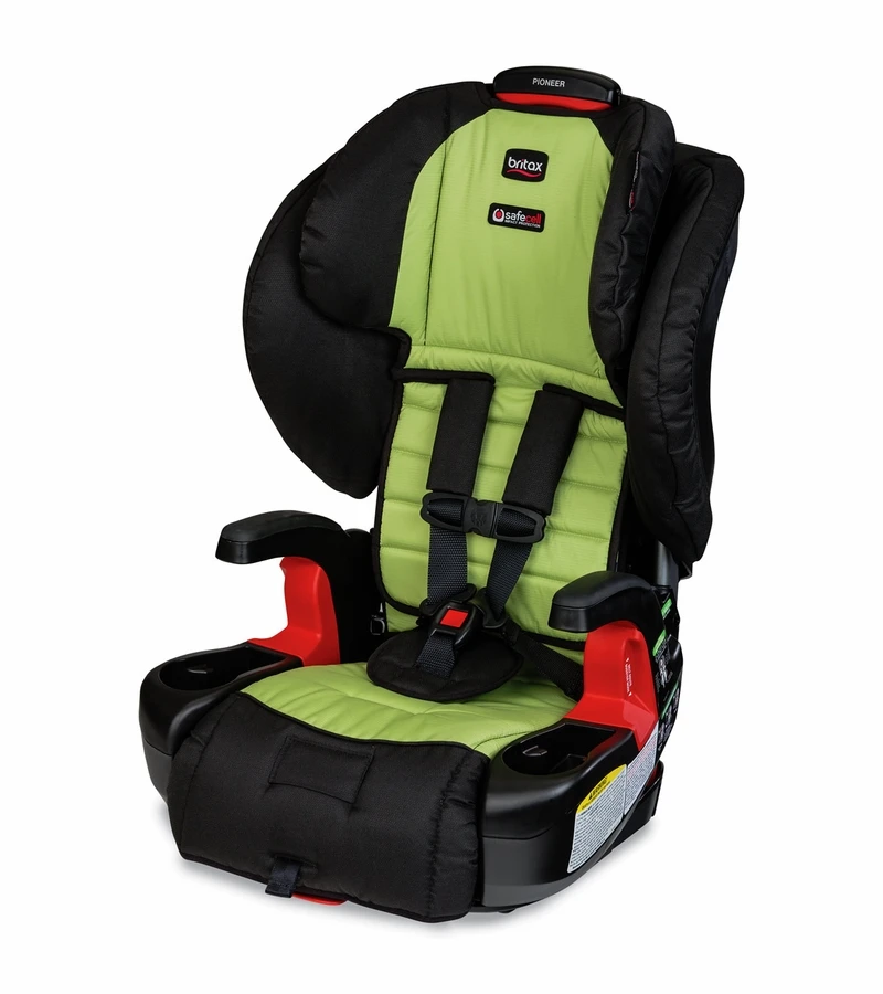 Britax Pioneer G1.1 Harness Booster Car Seat - Kiwi 4 Britax Pioneer G1.1 Harness Booster Car Seat - Kiwi - Image 2